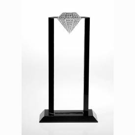Flair Metal Crystal Diamond Award
