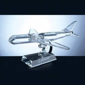 Airplane Crystal Award
