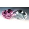 Pink Crystal Heart Paperweight