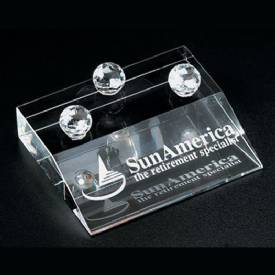 Crystal Business Card Holder 2