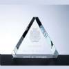 Crystal Triangle Paperweight