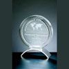 Circular Achievement Crystal Award